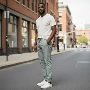 Member's Mark Men Size Medium Straight Fit Moisture Wicking Travel Jogger